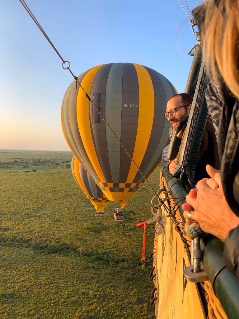 Hot Air Balloon Flight in the serengeti gallery 3