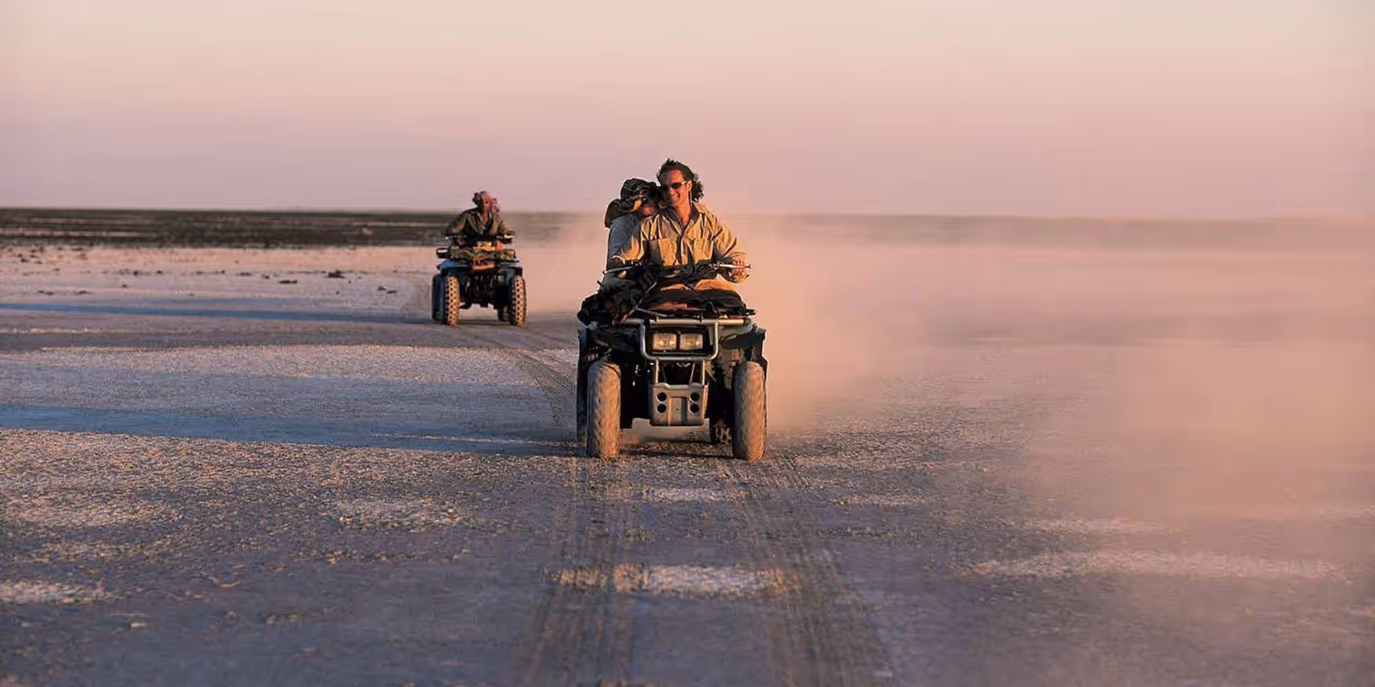 Quad Biking on the Makgadikgadi Salt Pans gallery 0