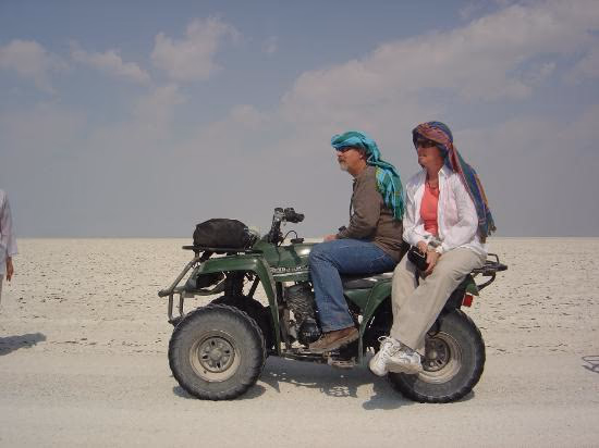 Quad Biking on the Makgadikgadi Salt Pans gallery 2