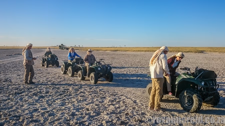 Quad Biking on the Makgadikgadi Salt Pans gallery 1